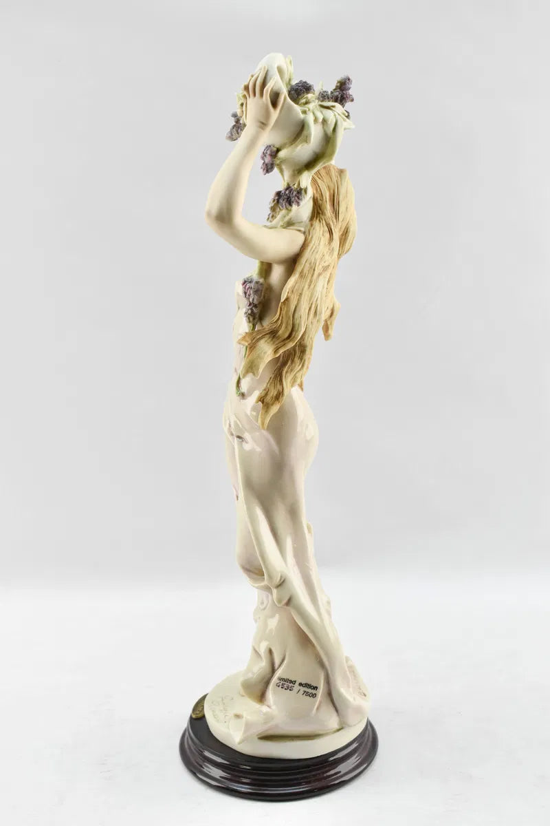 Rare Mint Limited Ed Giuseppe Armani 'Lilacs & Roses' Sculpture #0882C 6535/7500