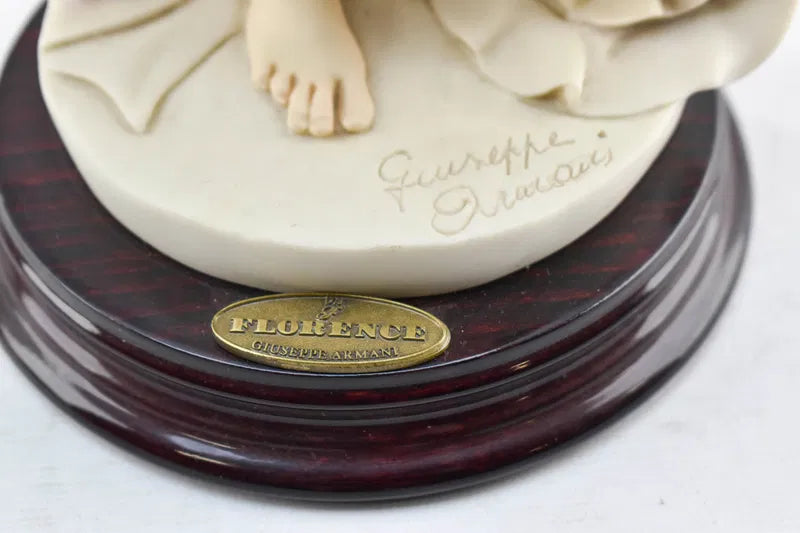 Rare Mint Limited Ed Giuseppe Armani 'Lilacs & Roses' Sculpture #0882C 6535/7500