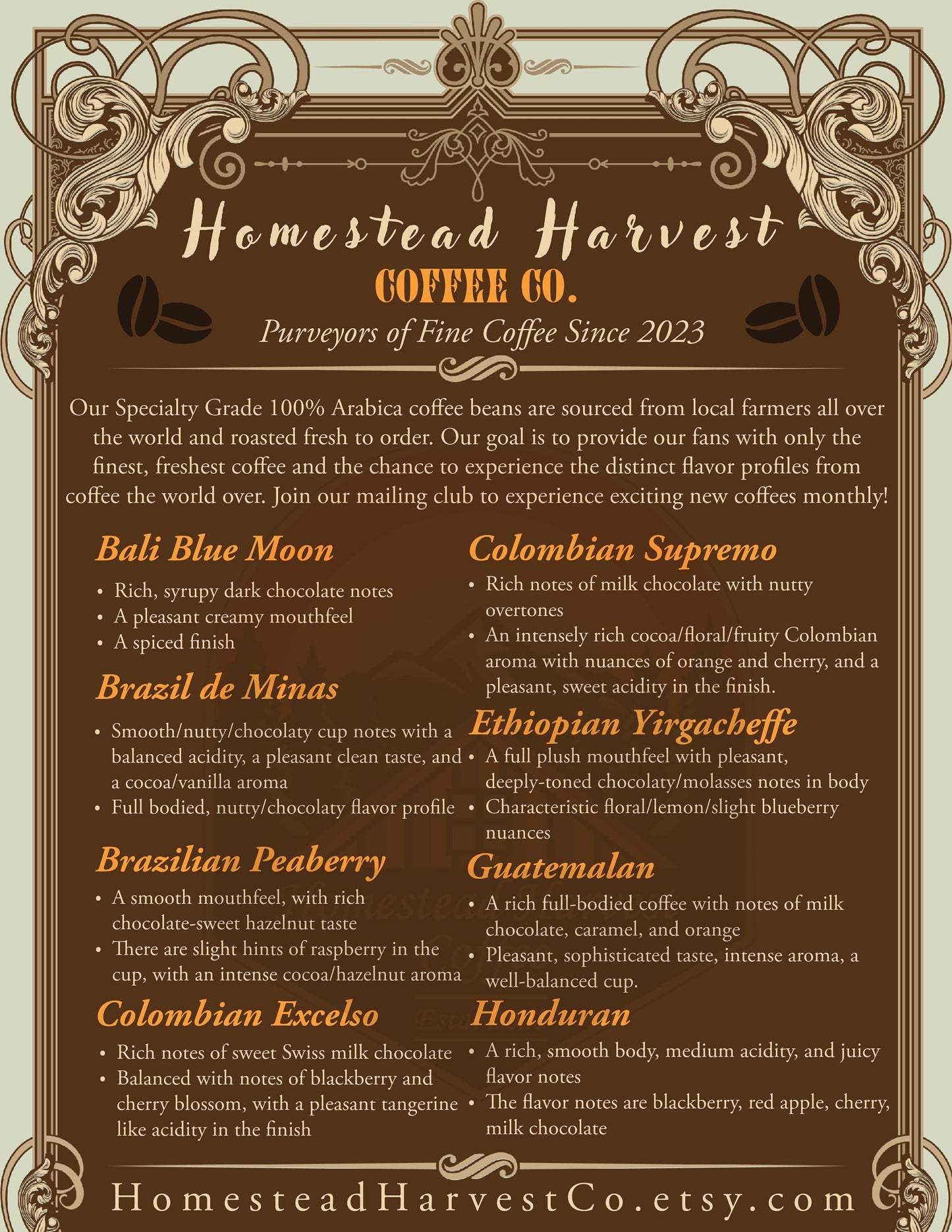 12 Oz Nicaraguan Coffee | 100% Arabica Coffee Beans |
