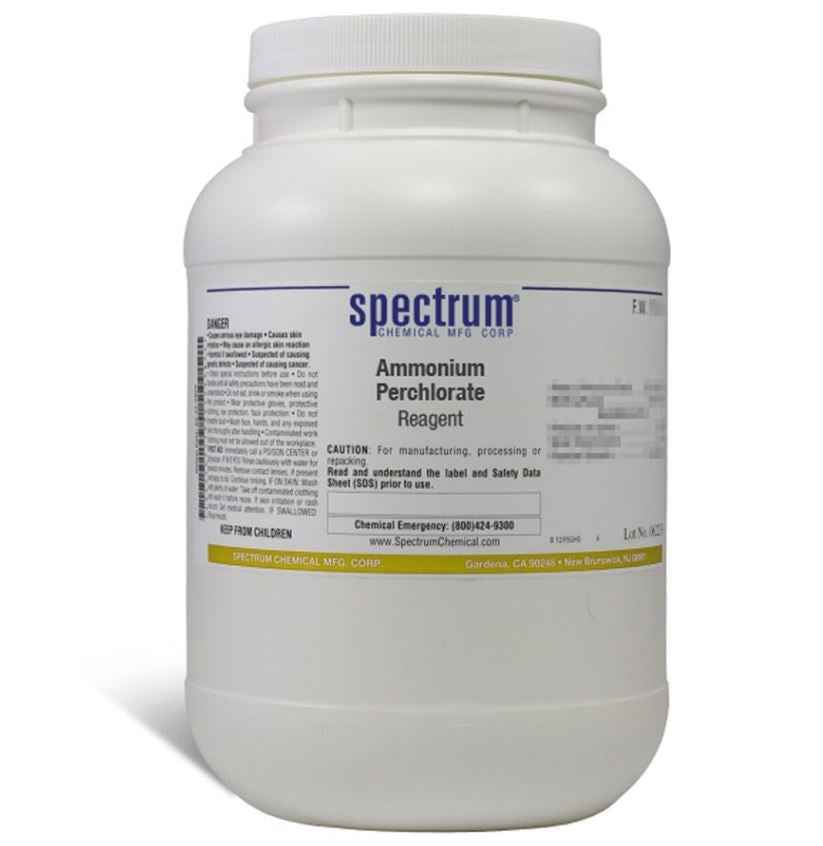 1 LB Ammonium Perchlorate Fine Powder 99+% Purity Lab Grade