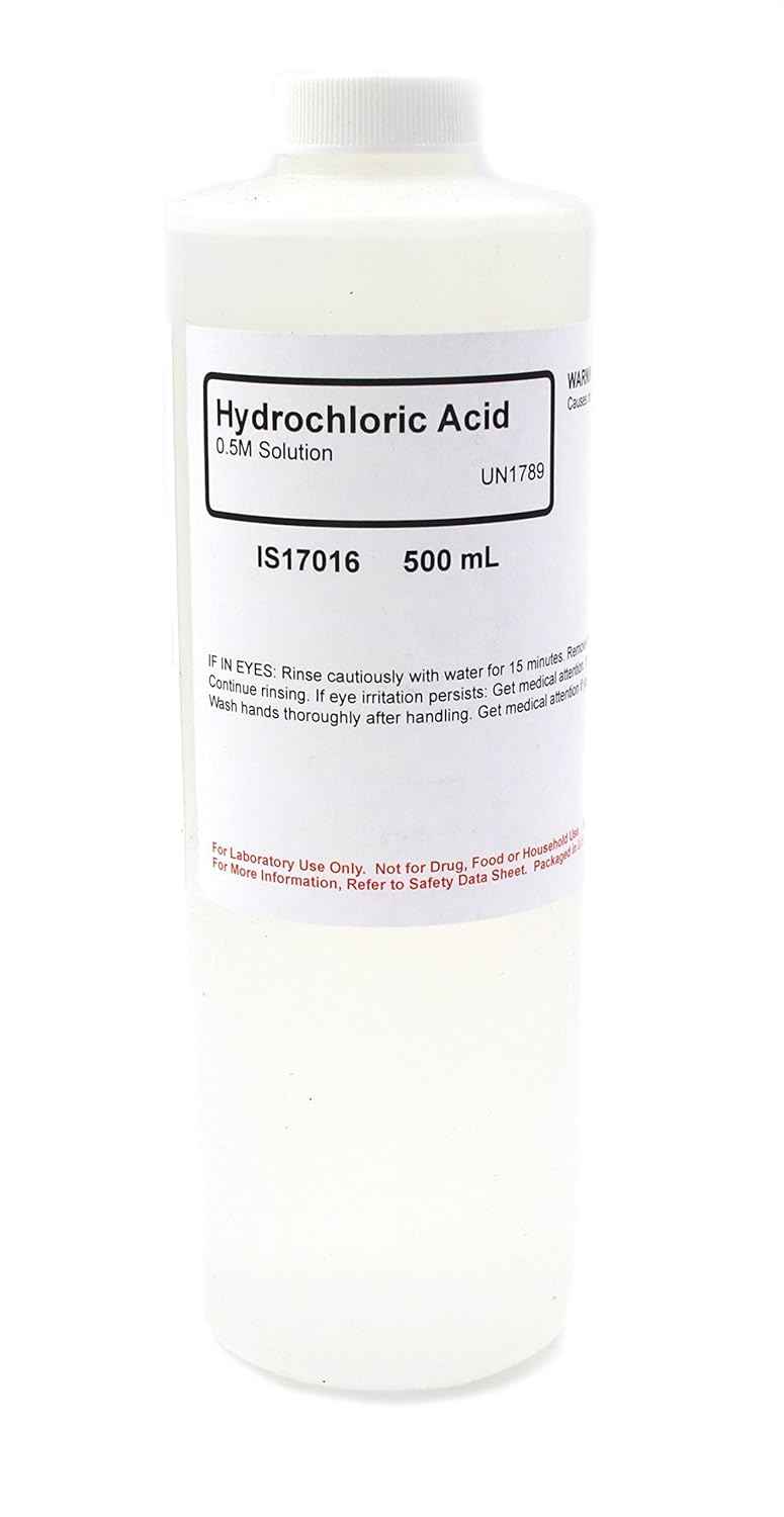Hydrochloric/Muriatic Acid (37%) Lab Grade 99+% Purity