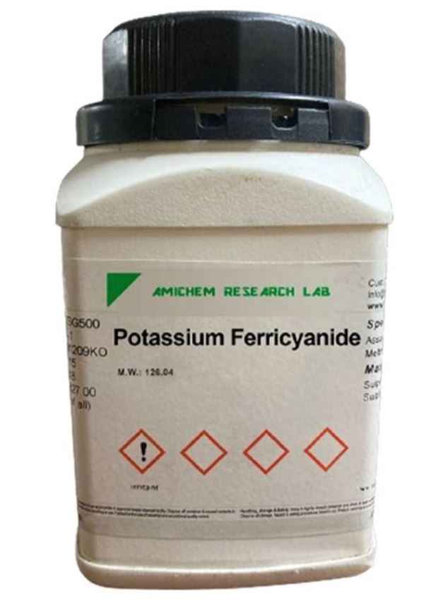 Potassium Ferricyanide Lab Grade 99+% Purity Cyanotype, Electroplating (50-500g)