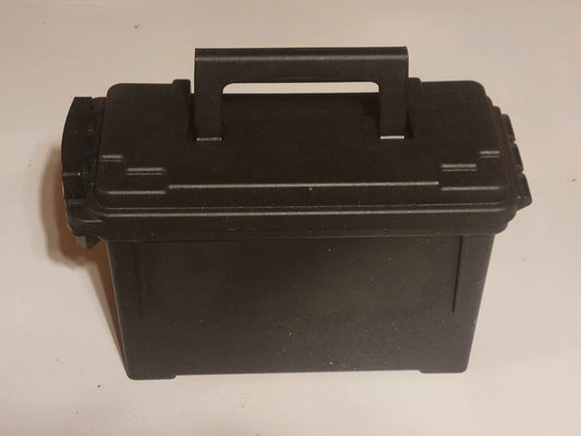 Black Ammo Crate Utility Box 12x6x8 – Your Rugged Storage Solution