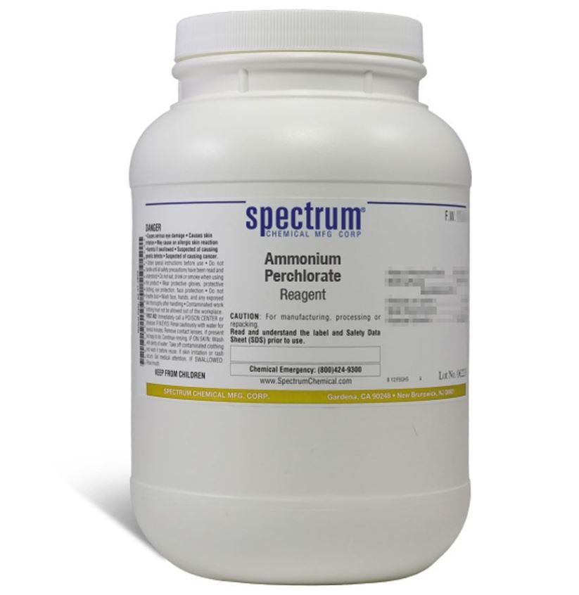 1 LB Ammonium Perchlorate Powder 99% Purity Ultrafine