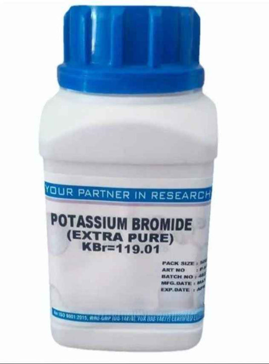 250g Potassium Bromide Powder Lab Grade 99+% Purity