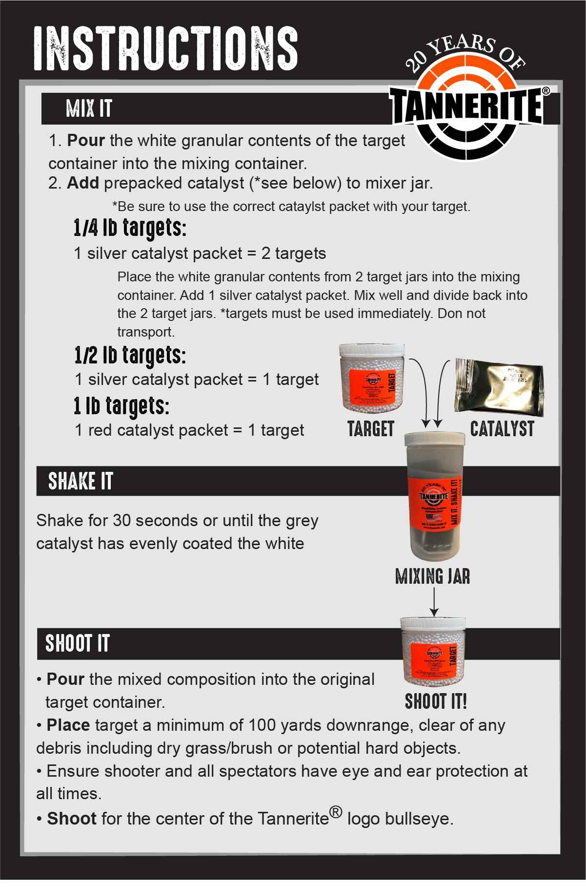 5 LB Premium Tannerite Exploding Target Kit – Amplify Your Range Experience!